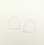East Hoop Earrings in Gold