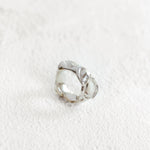 Molten Ring in Silver