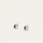 Half Moon Stud Earrings