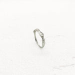 Ripple Ring in Silver