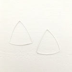 East Hoop Earrings in Silver